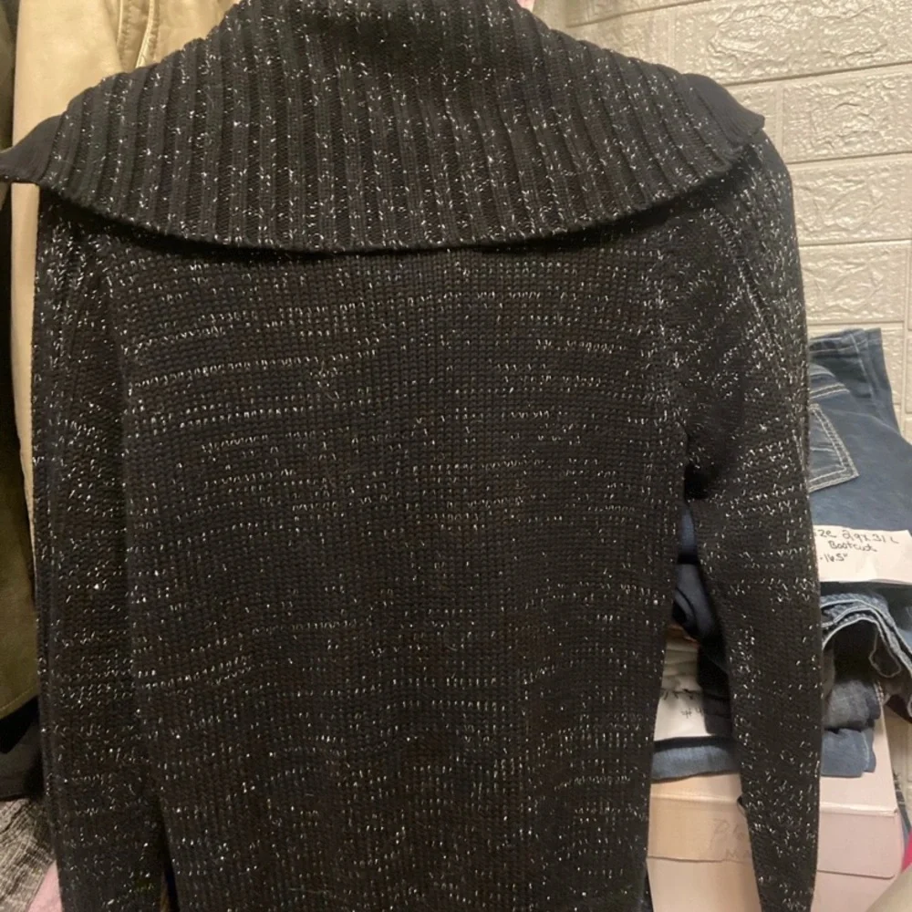 Harley-Davidson Black Knit Jacket with Logo - Picture 3 of 4